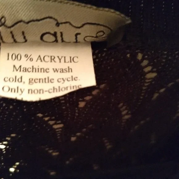 Yarn Art Vintage Open Front Short Sleeve Cardigan - Picture 2 of 7